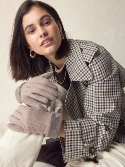 Next N. Premium Leather Sheepskin Gloves^Women Hats, Gloves & Scarves|Hats, Gloves & Scarves