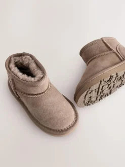 Next Wide Fit (G) Suede Pull On Boots^ Baby Boots|Boots