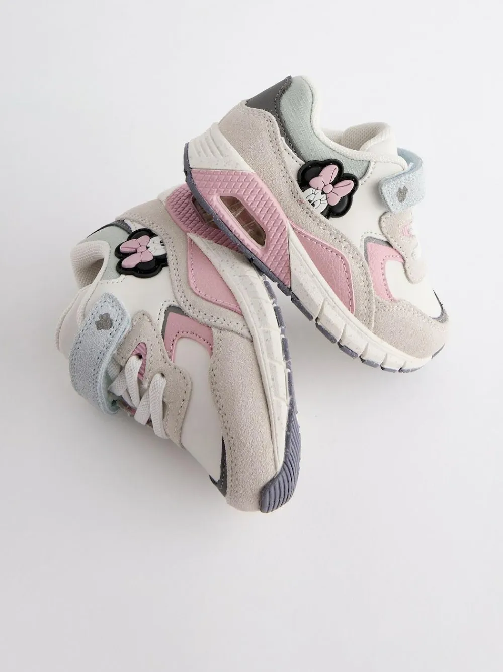 Clearance Next Minnie Mouse Elastic Lace Chunky Trainers