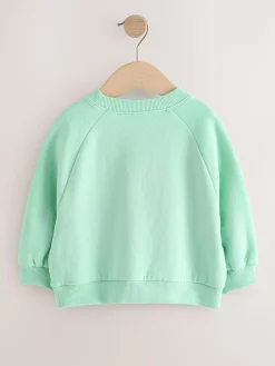 Next Mint Green Crew Neck Sweatshirt (3mths-7yrs)