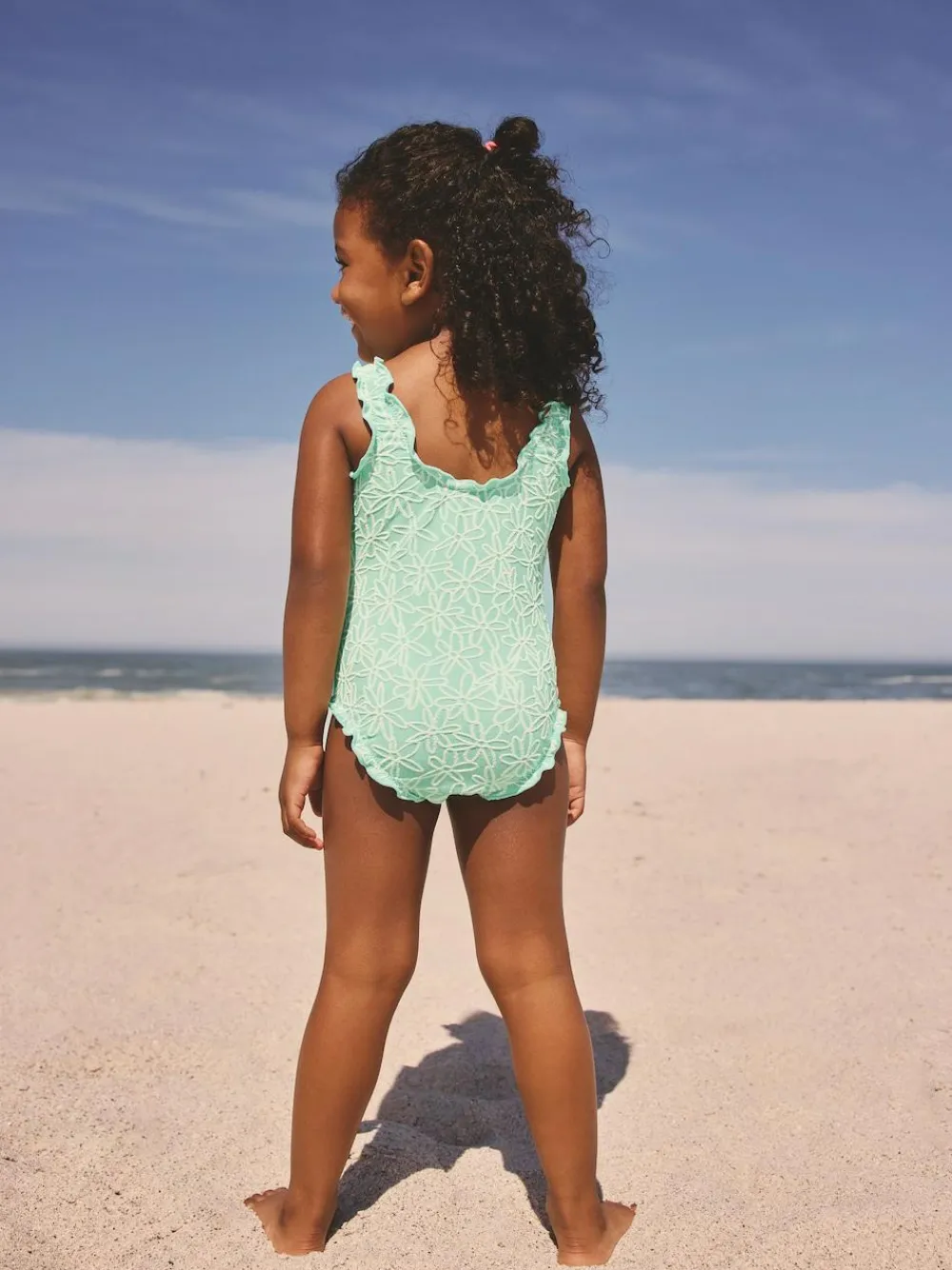 Next Lettuce Edge Swimsuit (3mths-7yrs)^ Baby Girls|Baby Girls