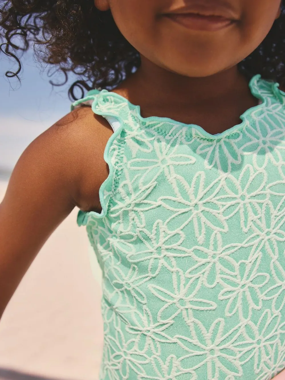 Next Lettuce Edge Swimsuit (3mths-7yrs)^ Baby Girls|Baby Girls