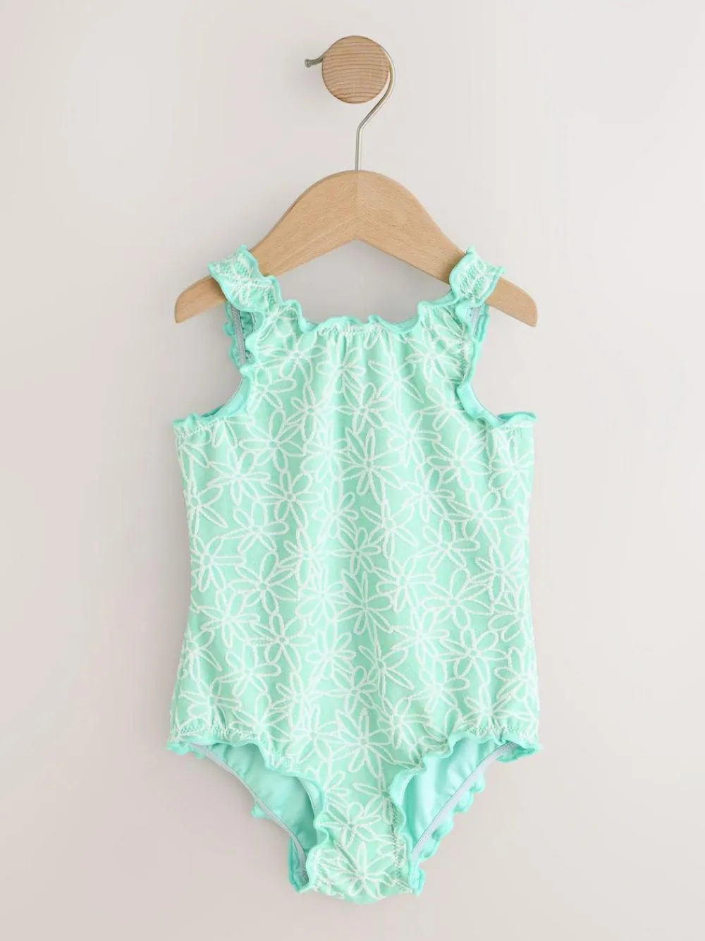 Next Lettuce Edge Swimsuit (3mths-7yrs)^ Baby Girls|Baby Girls