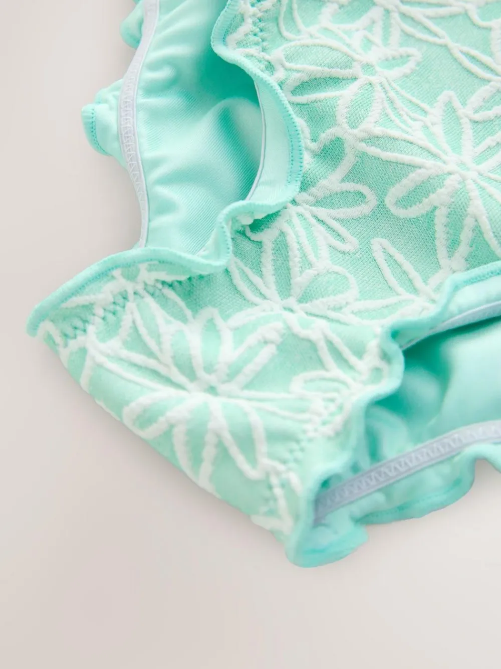 Next Lettuce Edge Swimsuit (3mths-7yrs)^ Baby Girls|Baby Girls