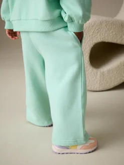 Online Next Mint Green Wide Leg Sweat Joggers (3mths-7yrs)