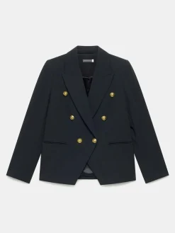 Mint Velvet Black Double Breasted Blazer^Women Suits & Tailoring|Blazers