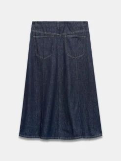 Mint Velvet Blue Denim Midi Skirt^Women Skirts
