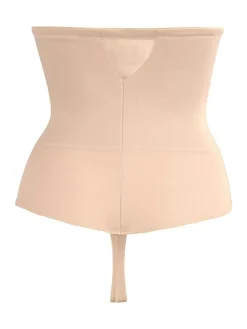 Best Miraclesuit High Waisted Sheer Firm Tummy Control Thong Warm Beige