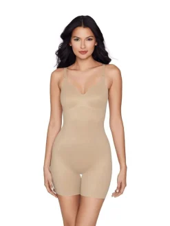 Outlet Miraclesuit Show Stopper Low Back All-In-One Bike Shorts Nude