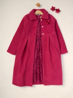 Miss Jacket with Tulle Appliqué and Printed Tulle Dress Set^ Dresses