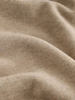 Next Mocha Brown Soft Brushed Finish Barrel Leg Trousers^Women Leggings & Sweatpants