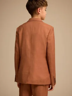 Next Mocha Brown Suit Jacket (3-16yrs)^BOY Suits & Vest