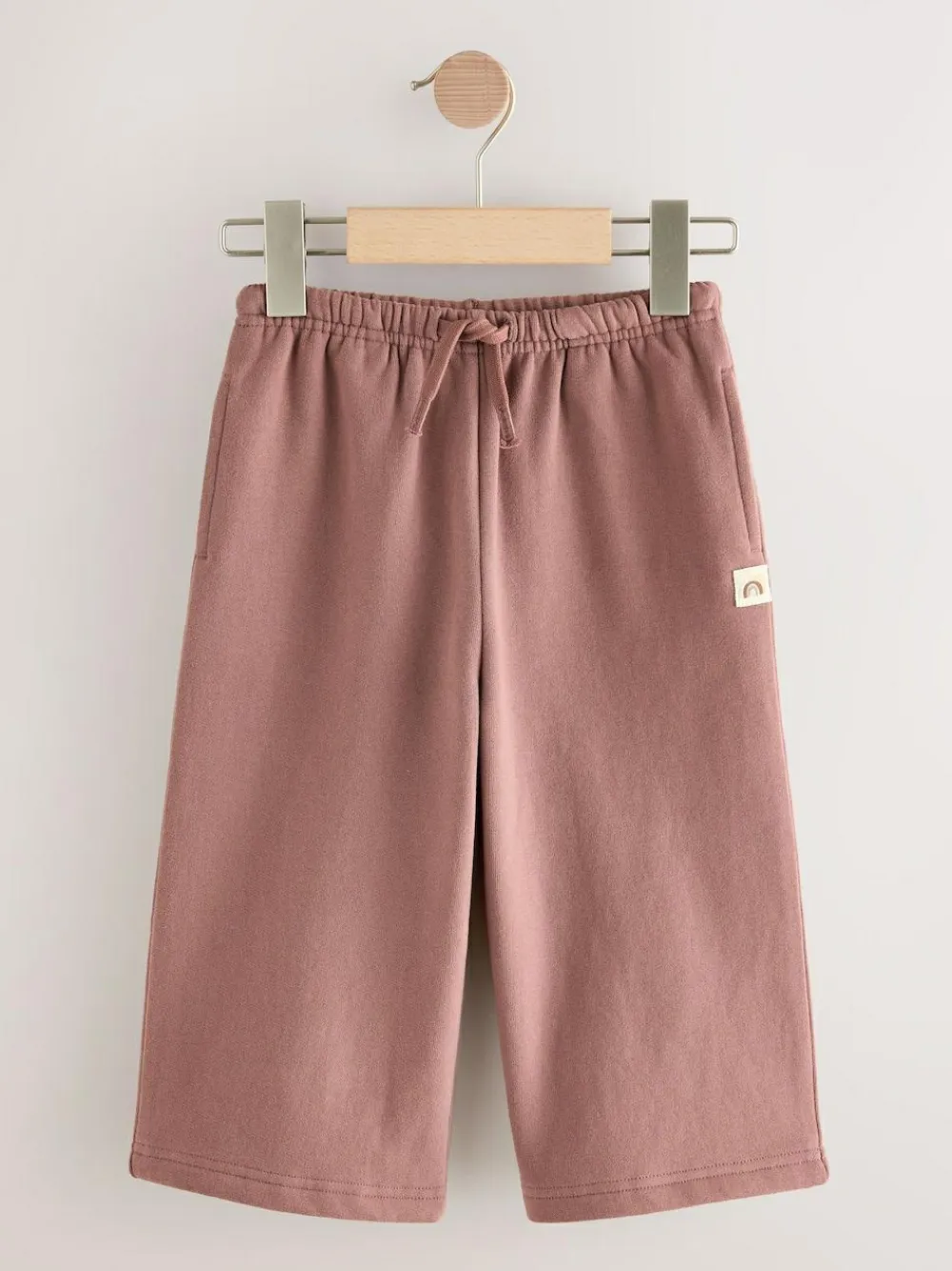 Online Next Mocha Brown Wide Leg Sweat Joggers (3mths-7yrs)