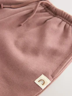 Online Next Mocha Brown Wide Leg Sweat Joggers (3mths-7yrs)