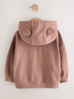 Next Mocha Brown Zip Through Hoodie (3mths-7yrs)^ Sweatshirts & Hoodies|Nightwear