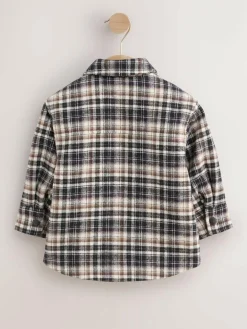 Sale Next Borg Lined Check Shacket (3mths-7yrs) Mono Core