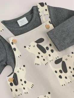 Next Jersey Dungarees And Bodysuit Baby Set (0mths-2yrs)^BOY Baby Boys|Baby Boys