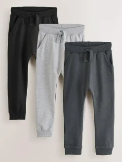 Outlet Next Super Skinny Joggers 3 Pack (3mths-7yrs) Mono