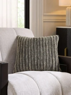 Next 43 x 43cm Two Tone Plait Textured Cushion^ Cushions & Throws