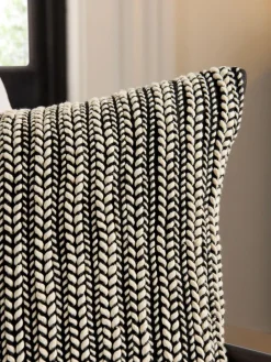 Next 43 x 43cm Two Tone Plait Textured Cushion^ Cushions & Throws