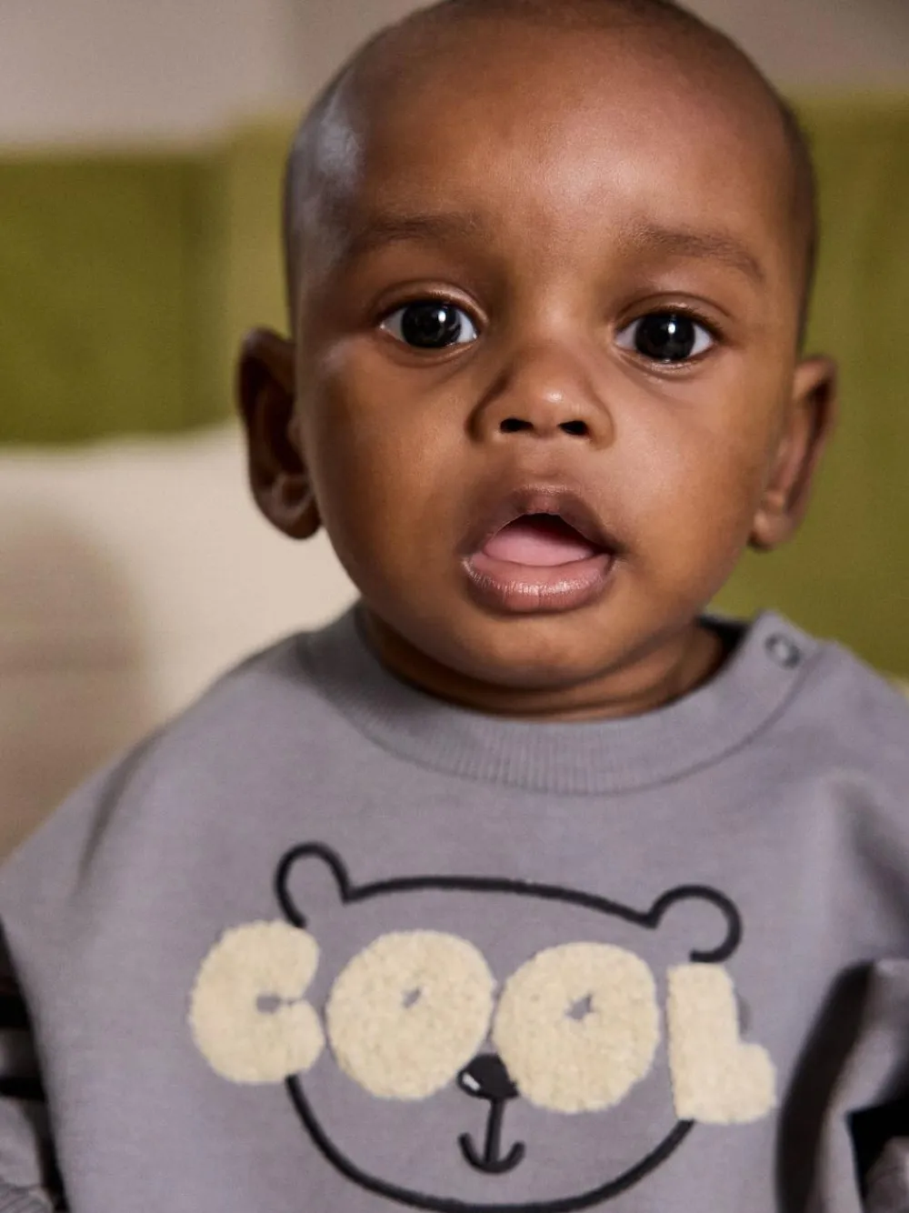 Best Next Monochrome Baby Sweatshirt and Joggers Set (0mths-2yrs)