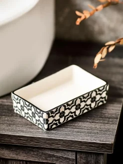 Next Monochrome Geo Soap Dish^ Bathroom Accessories