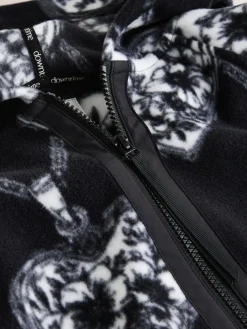 Next Monochrome Heart and Locket Half Zip Polar Fleece^Women Hoodies & Sweatshirts|Coats & Jackets