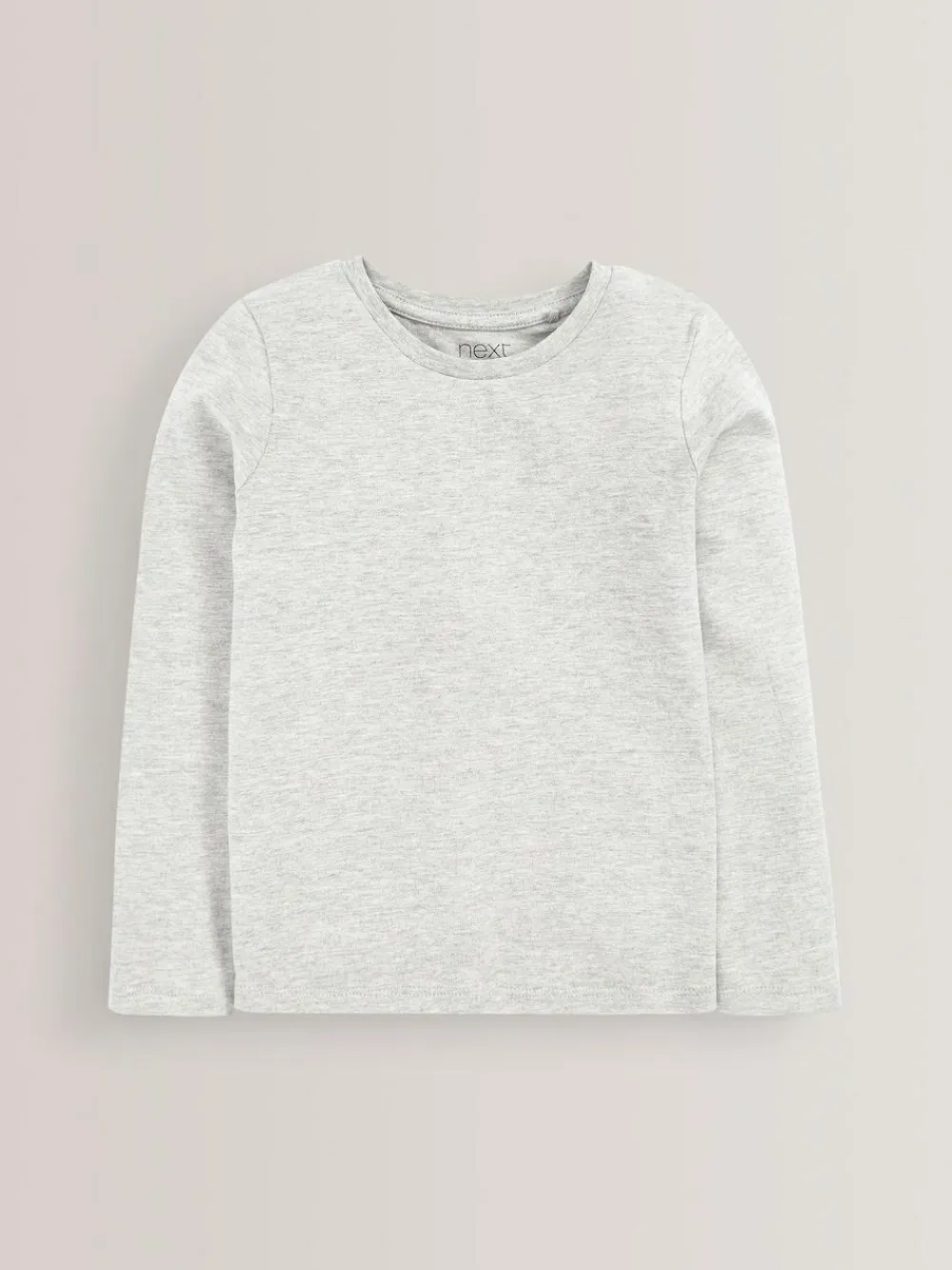 Outlet Next Monochrome Long Sleeve Basic T-Shirts 3 Pack (3-16yrs)