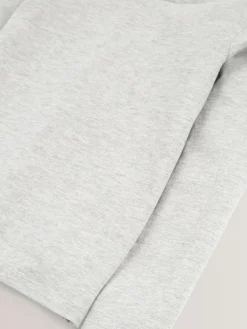 Outlet Next Monochrome Long Sleeve Basic T-Shirts 3 Pack (3-16yrs)