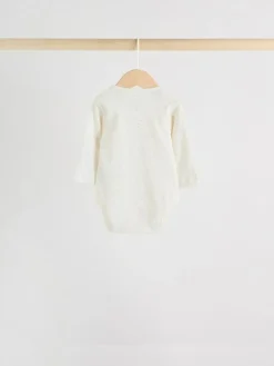 Sale Next Monochrome Long Sleeve Baby Bodysuits 5 Pack