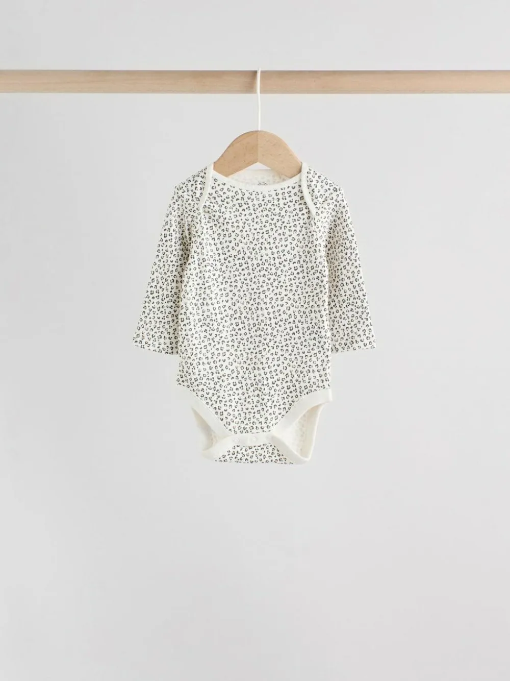 Sale Next Monochrome Long Sleeve Baby Bodysuits 5 Pack