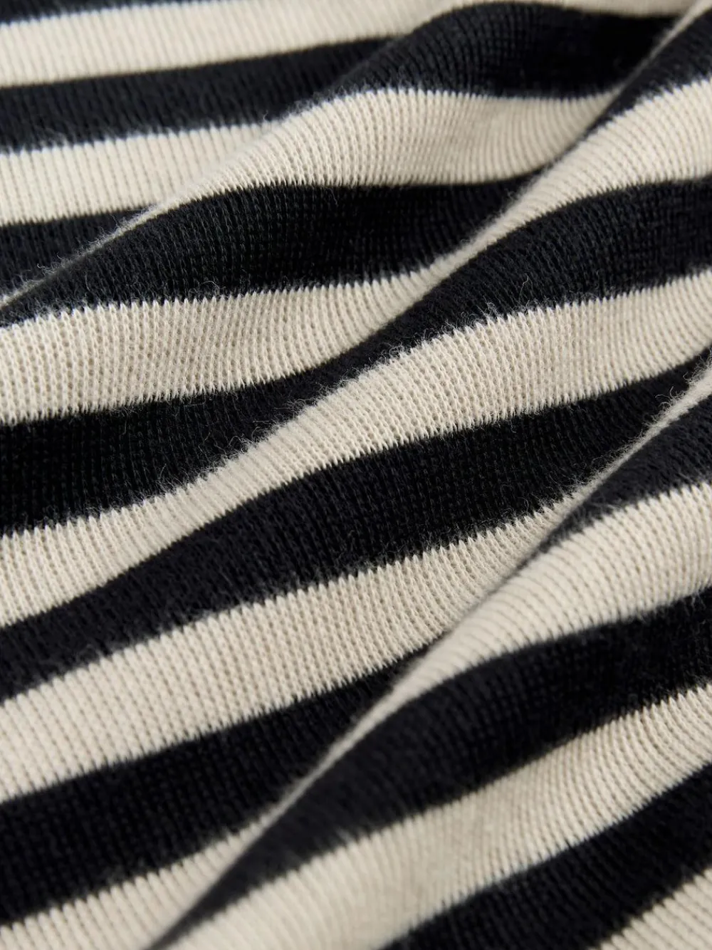 Clearance Next Monochrome Oversized Cosy Rib Sweatshirt (9mths-16yrs)