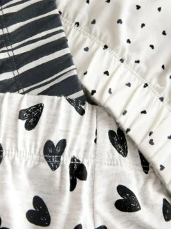 Next Monochrome Short Set Pyjamas 3 Pack^Women Pyjamas