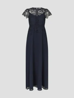 New Monsoon Monica Lace Maxi Dress Blue