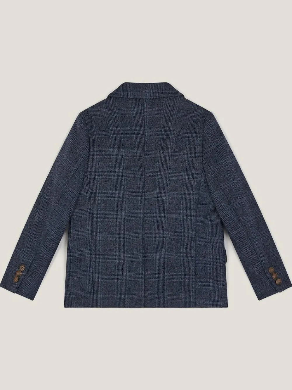 Online Monsoon Blue Oliver Check Pocket Detail Blazer