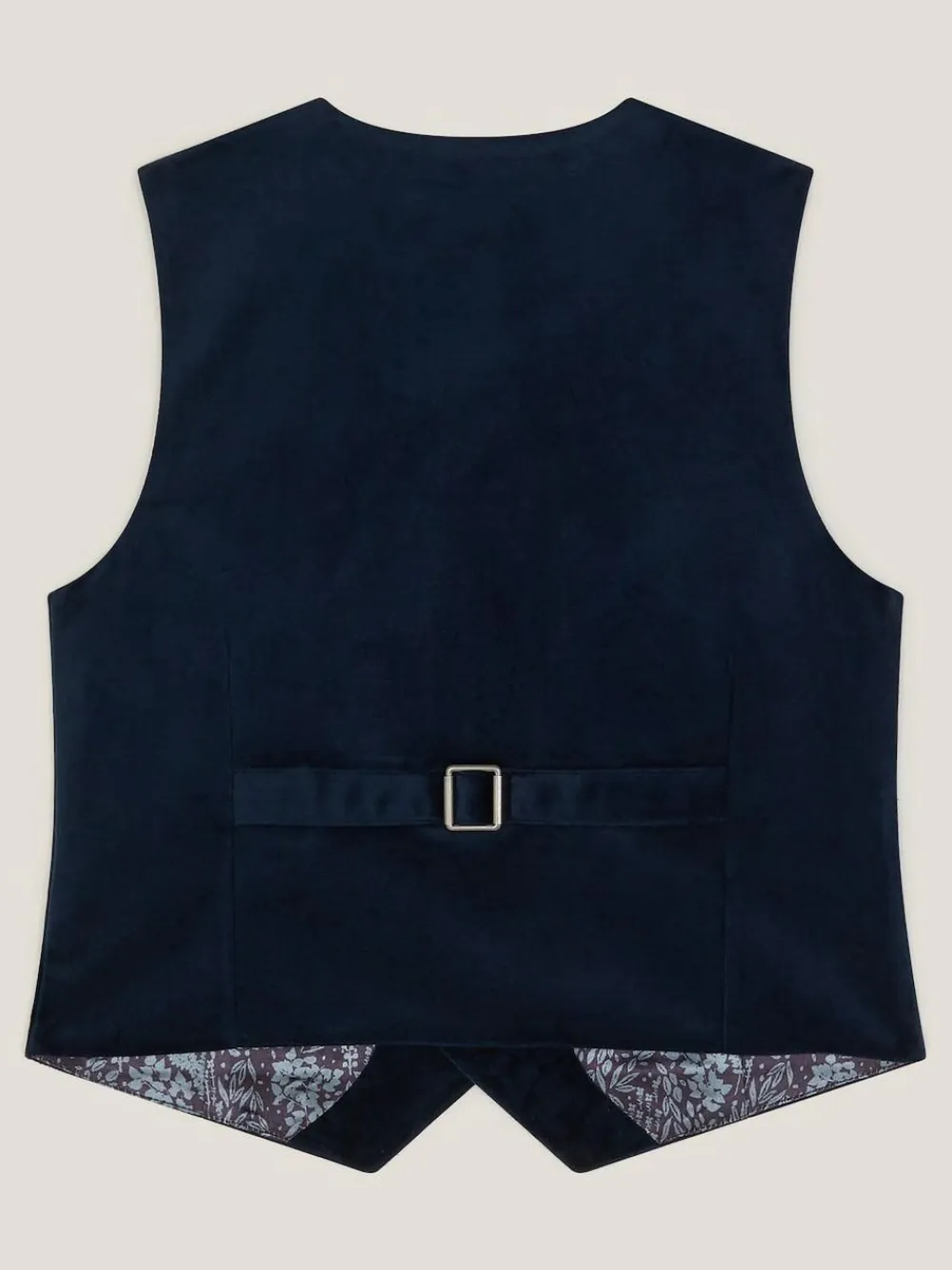 Monsoon Blue Velvet Waistcoat^BOY Suits & Vest