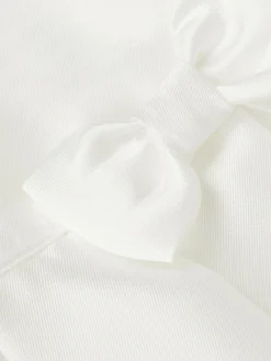 Hot Monsoon Cream Baby Isabella Pearl Embellished Dress