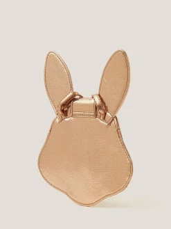 Monsoon Gold Metallic Bunny Bag^ Bags