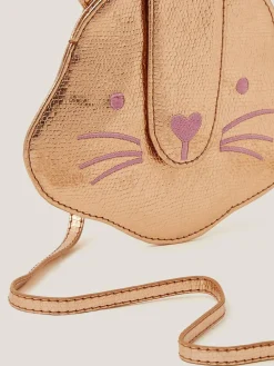 Monsoon Gold Metallic Bunny Bag^ Bags