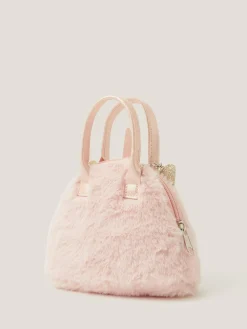 Monsoon Pink Fluffy Bow Unicorn Handbag^ Bags