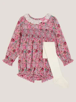 Monsoon Pink Newborn Dollie Romper Set^ Rompers & Overalls