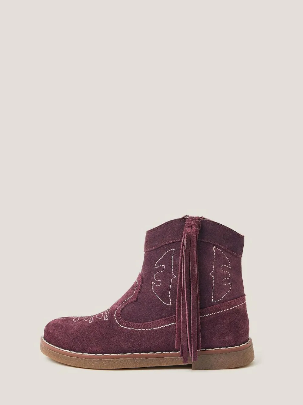 Monsoon Red Suede Cowboy Boots^ Baby Boots|Boots