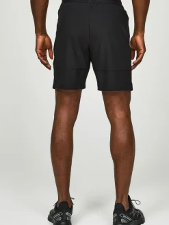 Monterrain Black Form Woven Running Shorts^ Shorts
