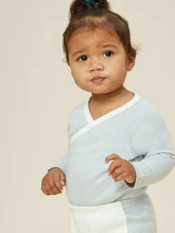 Mori Long Sleeve Supersoft Kimono Bodysuit^ Bodysuits & Vests|Vests