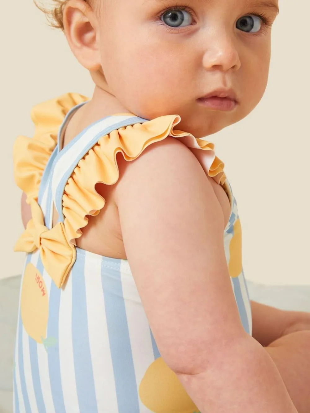 Mori Blue Stripe Swimsuit^ Swimwear|Swimwear