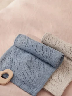 Mori Supersoft Cellular Blankets 2 Pack^ Nursery Bedding|Blankets