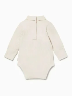 Mori Ribbed Roll Neck Supersoft Bodysuit^ Bodysuits & Vests|Vests