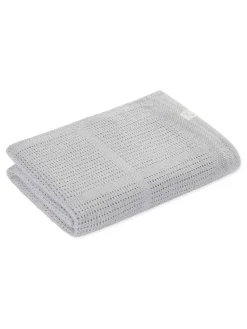 Outlet Mori Grey Blend Cellular Baby Blanket
