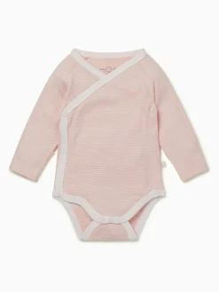 Mori Long Sleeve Supersoft Kimono Bodysuit^ Bodysuits & Vests|Vests