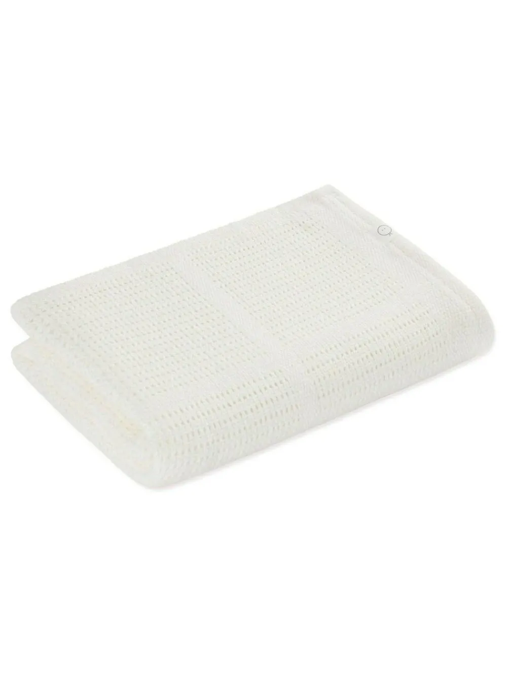 Mori White Blend Cellular Baby Blanket^ Cushions & Throws|Unisex